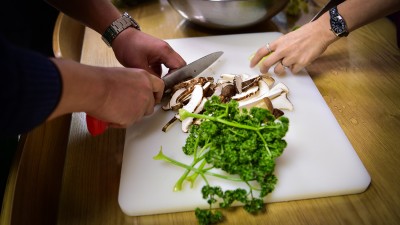 요리봉사 활동모습